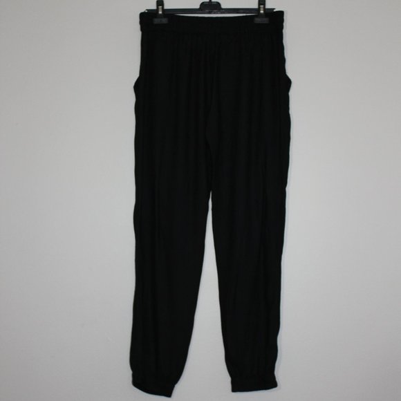 Aritzia Talula black Los Feliz Drawstring joggers with pockets   Large - Picture 3 of 9